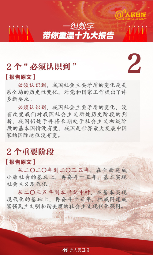 2019年浙江公務(wù)員考試時(shí)政：一組數(shù)字，帶你重溫十九大報(bào)告